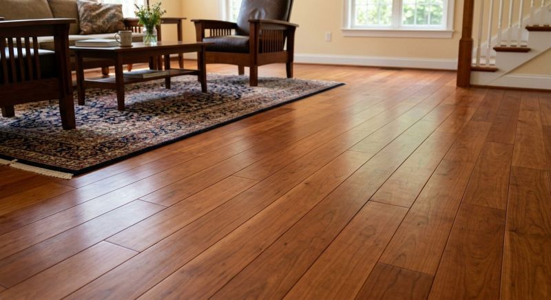 Cherry Floor Installation in Chesterfield, VA