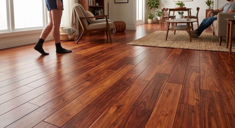 Cherry Floor Installation in Richmond, VA