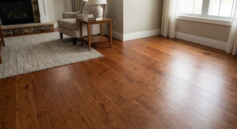 Cherry Floor Installation in Mechanicsville, VA