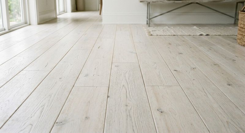 Dark Wood Floor Installation in Richmond, VA