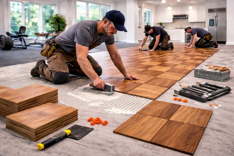 Hardwood Floor Installation in Chesterfield, VA