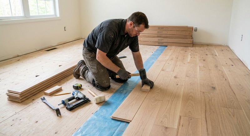 Hardwood Floor Installation in Goochland County, VA
