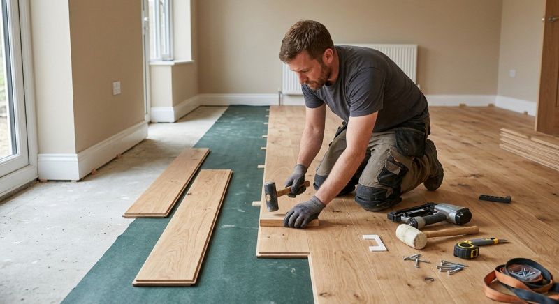 Hardwood Floor Installation in Richmond, VA