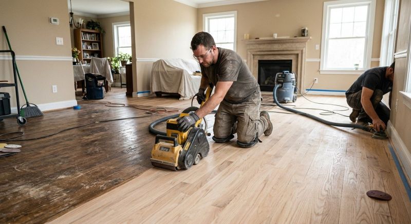 Hardwood Floor Renovation in Richmond, VA