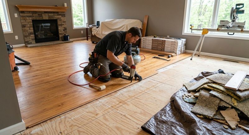 Hardwood Replacement in Chester, VA