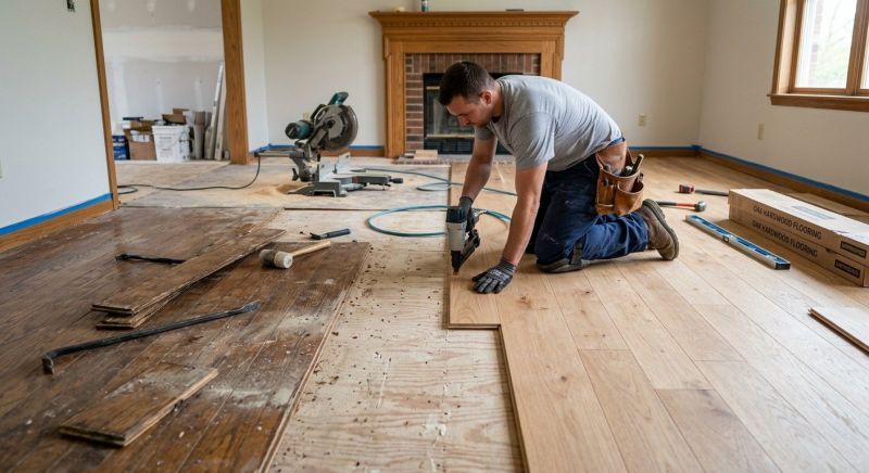 Hardwood Replacement in Chester, VA