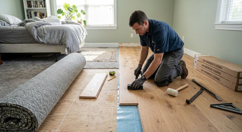 Hardwood Replacement in Mechanicsville, VA