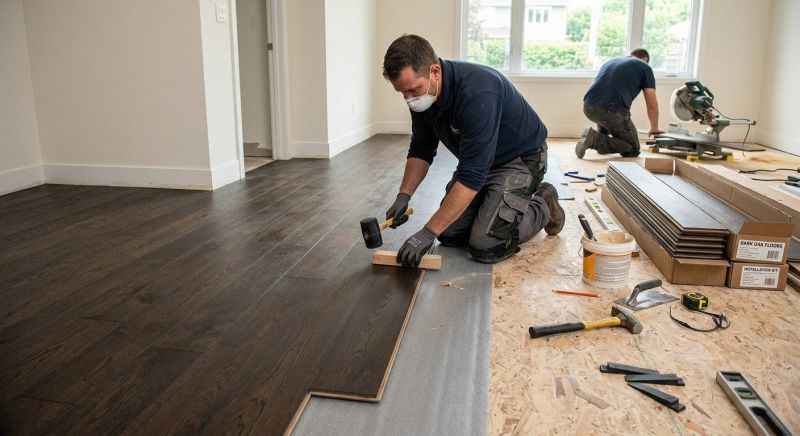 Maple Flooring Installation in Midlothian, VA