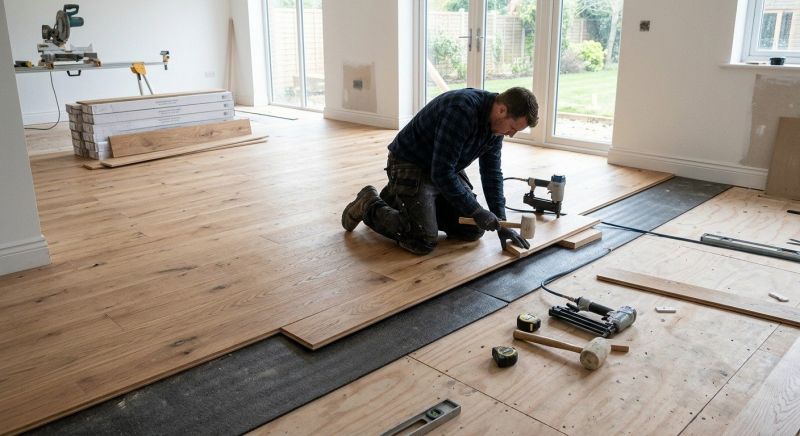 Oak Floor Installation in Chesterfield, VA