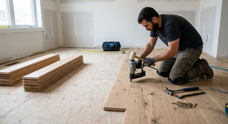 Oak Floor Installation in Chesterfield, VA