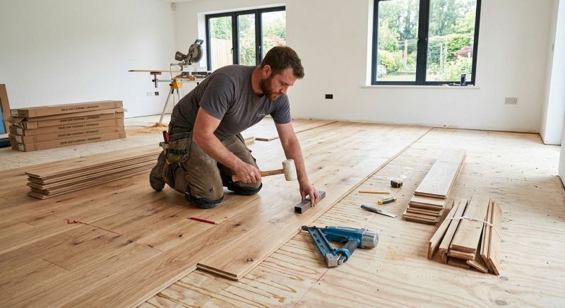 Oak Floor Replacement in Richmond, VA
