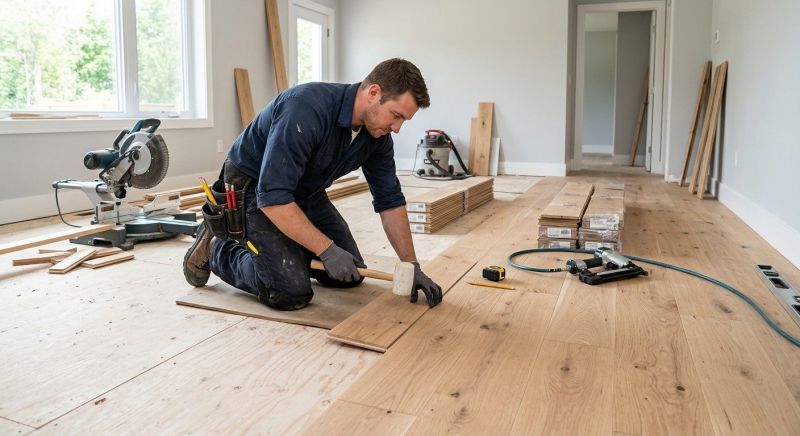 Wood Flooring Installation in Mineral, VA