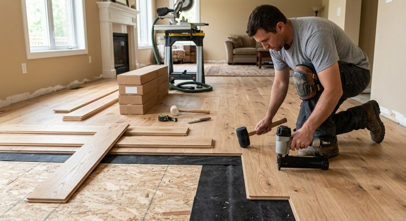 Wood Flooring Installation in Powhatan, VA